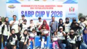 Suasana pembukaan kejuaraan SABP Cup 2026 oleh Bupati Pandeglang