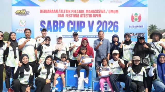 Suasana pembukaan kejuaraan SABP Cup 2026 oleh Bupati Pandeglang