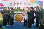 Ketum PB Mathla’ul Anwar Jazuli Juwaini Mebuka Baksos Kesehatan PB MA Bersama IDI Banten Yang Dihadiri Bupati Pandeglang, Berharap Hadirkan Generasi Sehat, Kuat, dan Hebat